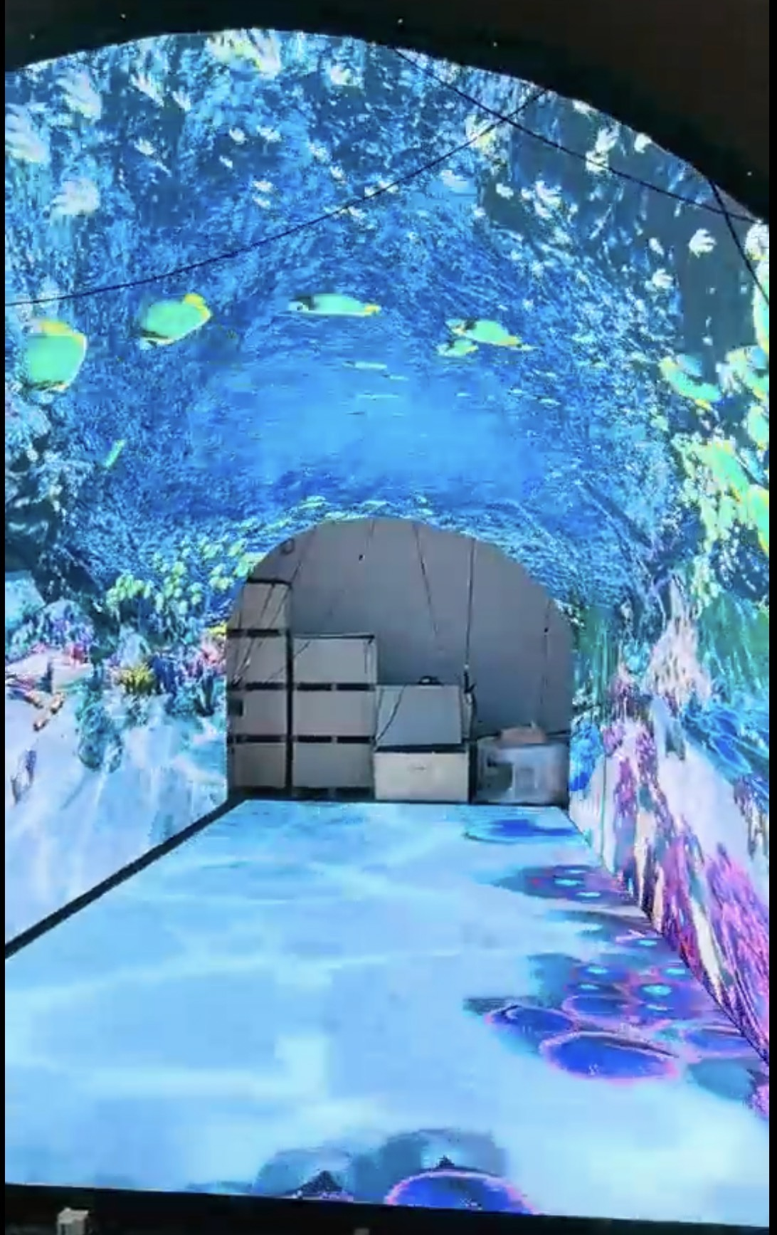 越南时空隧道沉浸式 LED 显示系统项目